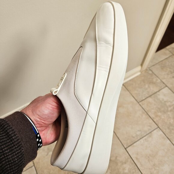 Wolf & Shepherd Men's Cruise TRE Slip On Sneakers, White, Sz 13 - Picture 14 of 16